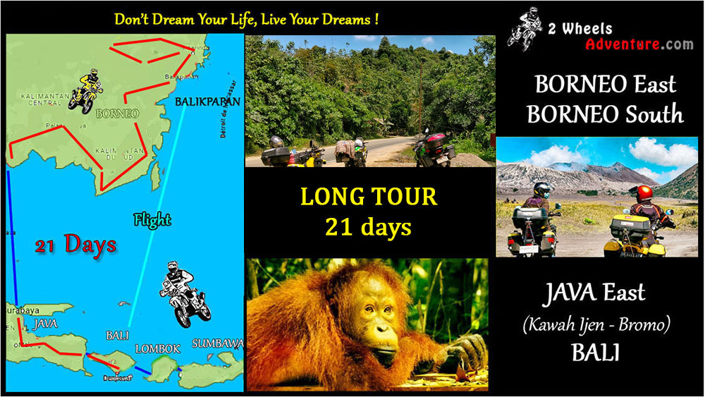 Road Trip Moto Borneo / Kalimantan