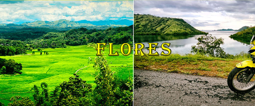 Moto Road trip Flores Indonesia