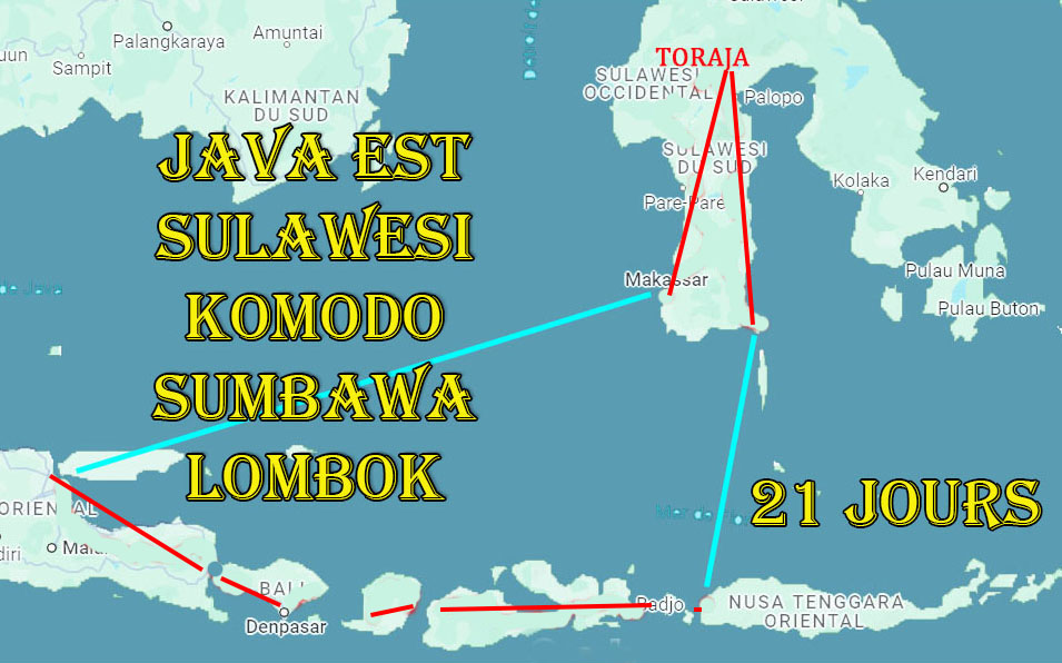 Decouvrir Sulawesi en moto