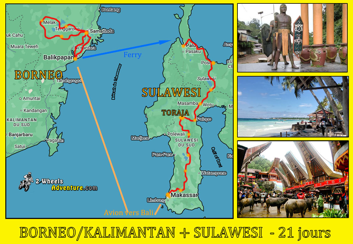 Road Trip Moto a Borneo et Sulawesi en 2027